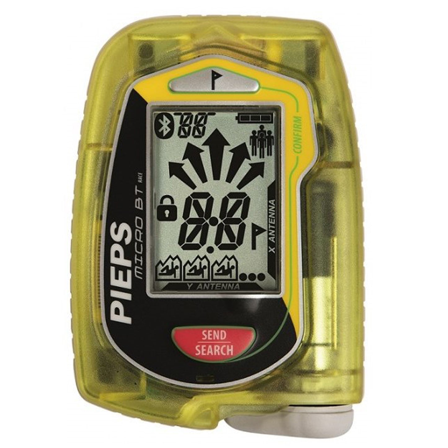 PIEPS MICRO BT button