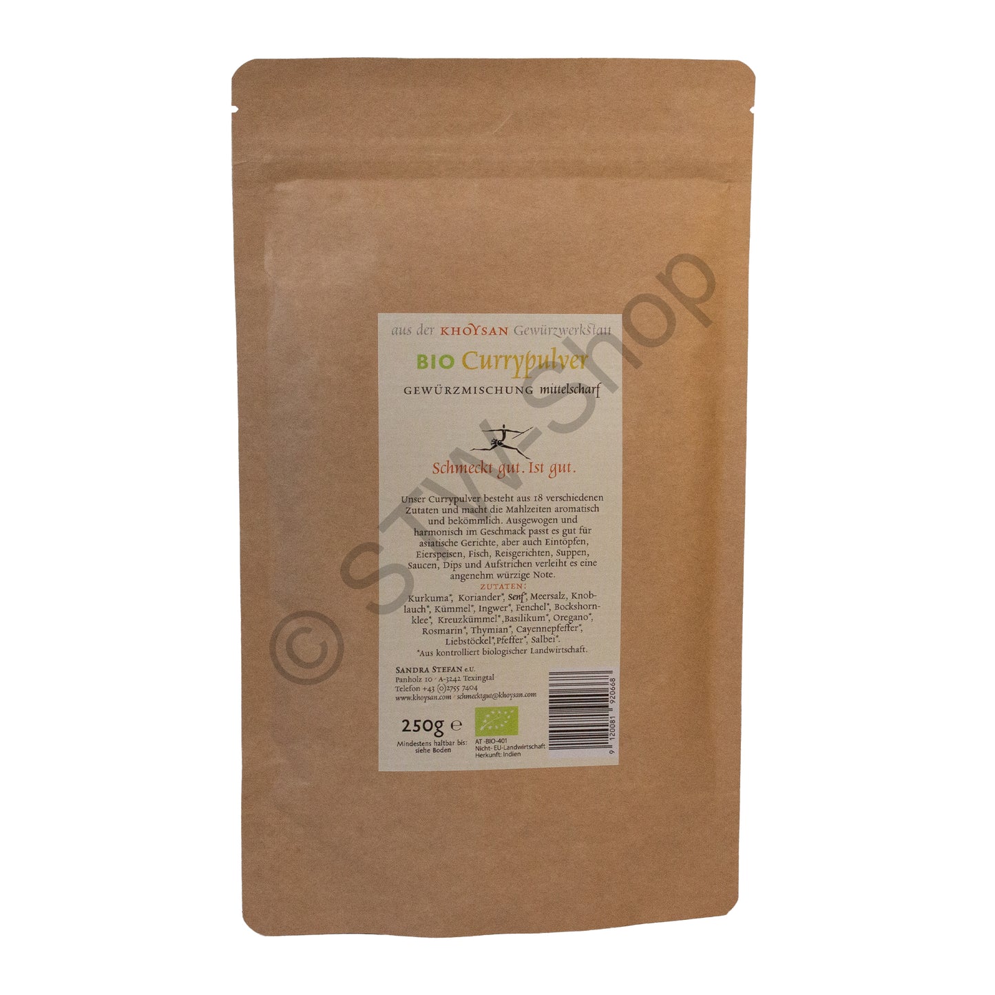 Khoysan Bio Currypulver