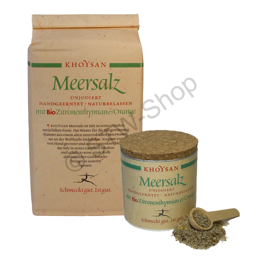 Khoysan Bio Zitronenthymian & Orangen Salz